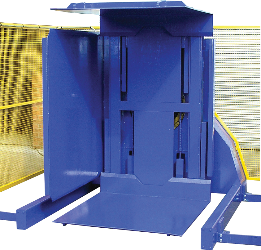 Tray changer allows you to quickly and easily replace loaded 