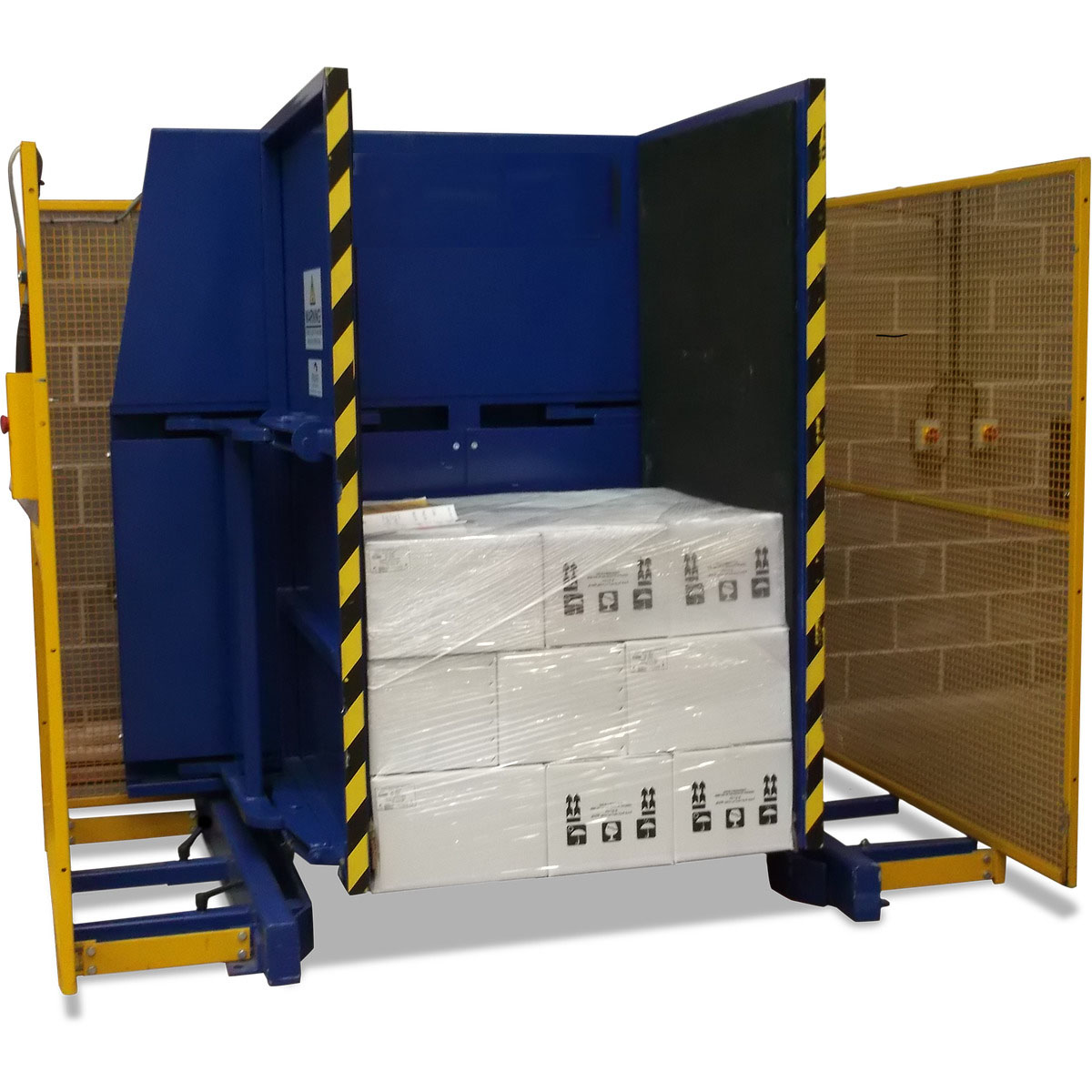 Tray changer can make it faster and easier for you to replace loaded trays or damaged trays.